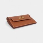 Hermès Kelly Pocket Slim Wallet Gold Epsom Gold Hardware