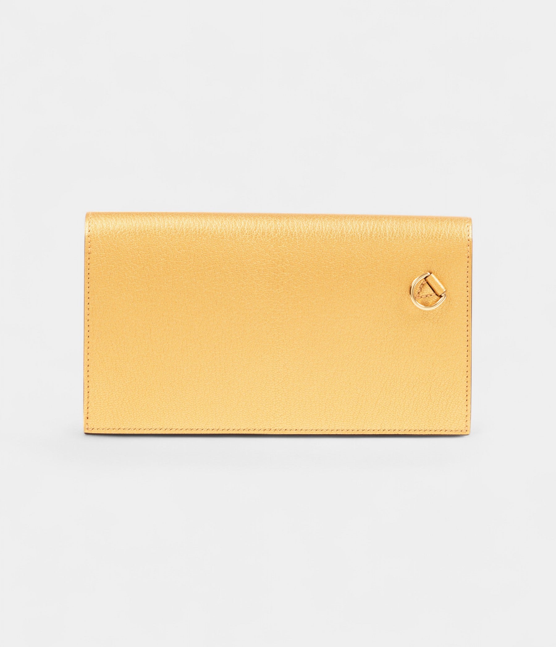 Hermès Kelly Wallet To Go Doré Chamkila Light Leather Permabrass Hardware