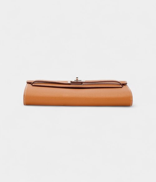Hermès Kelly Wallet To Go Gold Epsom Leather Palladium Hardware