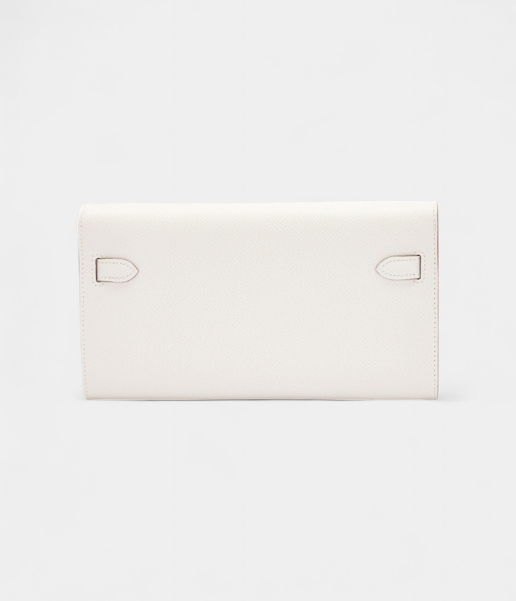 Hermès Kelly Wallet To Go Gris Pale Epsom Palladium Hardware