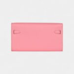 Hermès Kelly Wallet To Go Rose Confetti Epsom Palladium Hardware