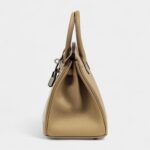 Hermès Limited Edition Biscuit Swift In and Out Birkin 25 Palladium Hardware
