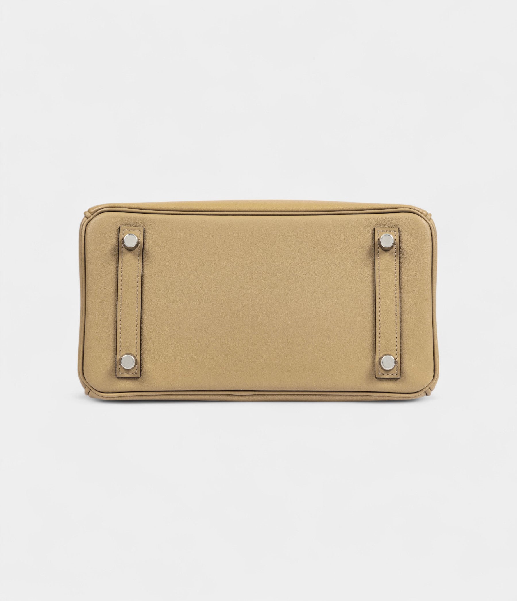 Hermès Limited Edition Biscuit Swift In and Out Birkin 25 Palladium Hardware