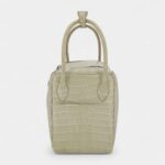 Hermès Lindy 26 Concrete Matte Niloticus Crocodile With Palladium Hardware