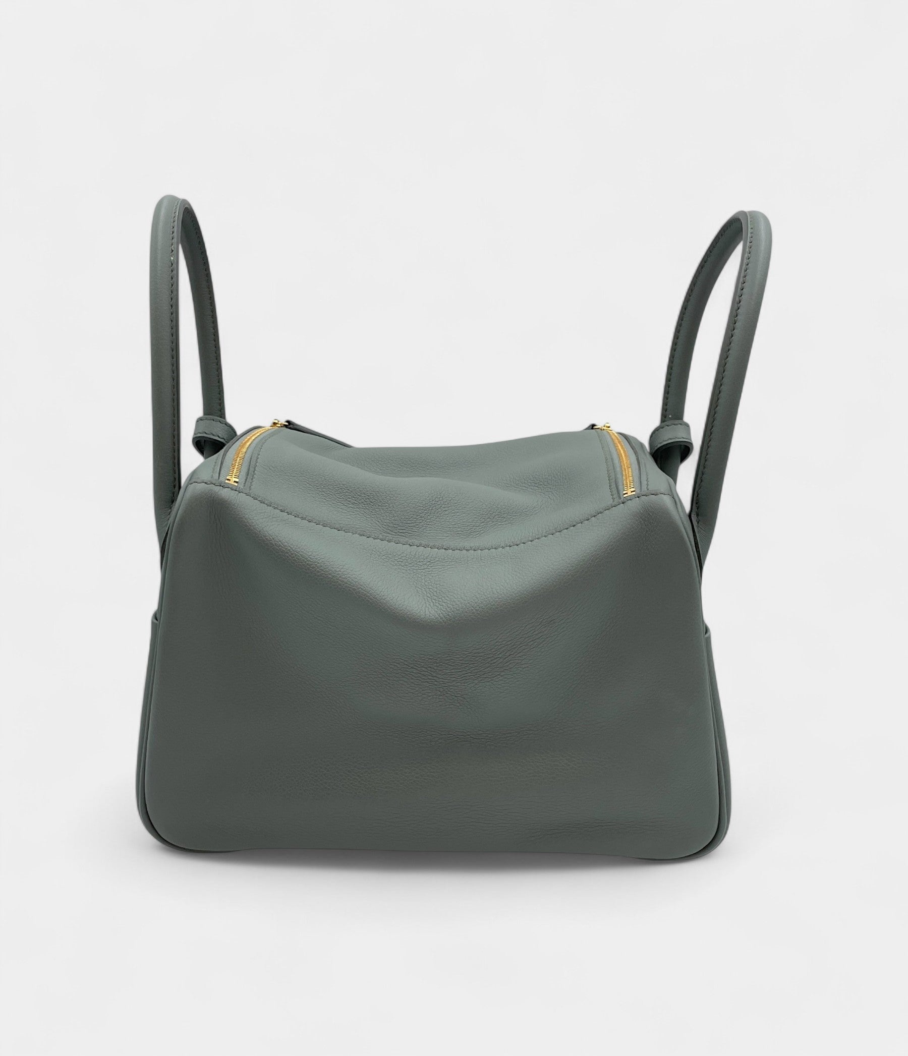 HermesLindy26inAlmondGreenEvercolorLeatherWithGoldHardware_2.jpg Hermès Lindy 26 in Almond Green Evercolor Leather With Gold Hardware