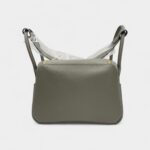 Hermès Lindy 26 in Gris Meyer Evercolor Leather with Gold Hardware