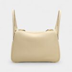 Hermès Lindy 26 in Nata Clemence Leather with Gold Hardware
