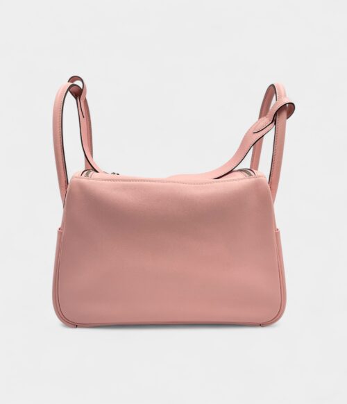 Hermès Lindy 26 in Rose Sakura Swift Leather with Palladium Hardware