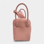 Hermès Lindy 26 in Rose Sakura Swift Leather with Palladium Hardware