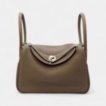 Hermès Lindy 26 in Tow Clemence Leather with Palladium Hardware