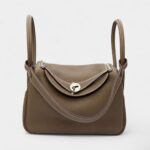Hermès Lindy 26 in Tow Clemence Leather with Palladium Hardware