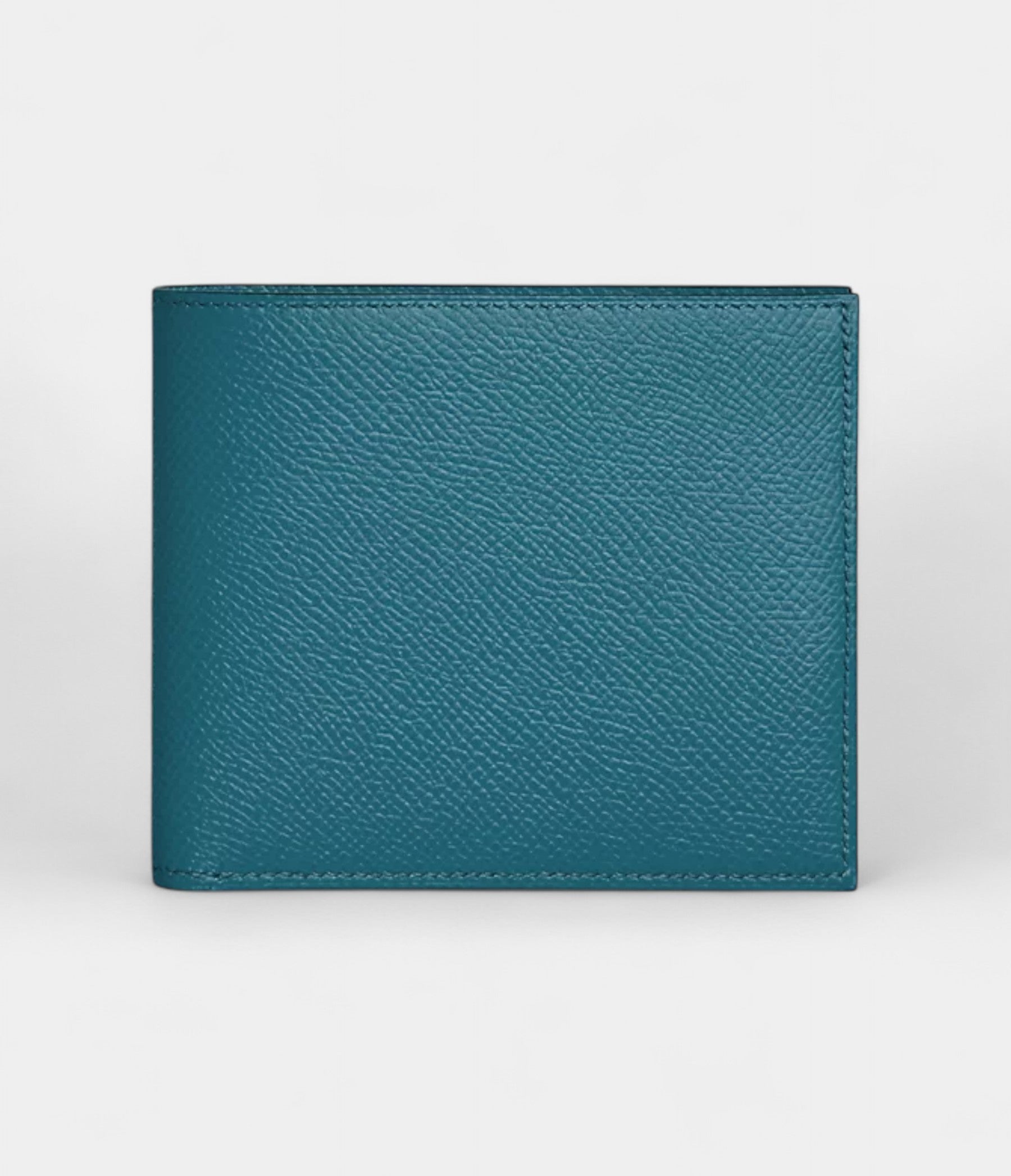 Hermès MC² Copernic Compact Wallet in Blue Epsom Calfskin