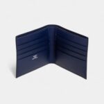 Hermès MC² Copernic Compact Wallet in Blue Nuit Epsom Leather