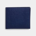 Hermès MC² Copernic Compact Wallet in Blue Nuit Epsom Leather