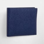 Hermès MC² Copernic Compact Wallet in Blue Nuit Epsom Leather