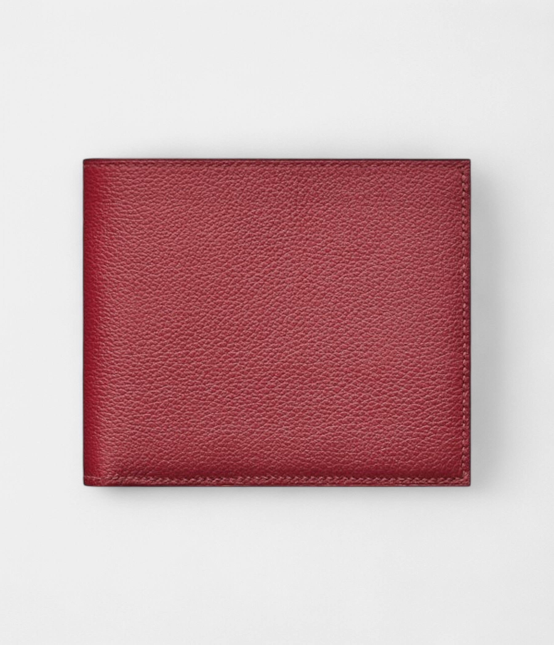 Hermès MC² Copernic Compact Wallet in Evercolor Calfskin – Rouge Grenat