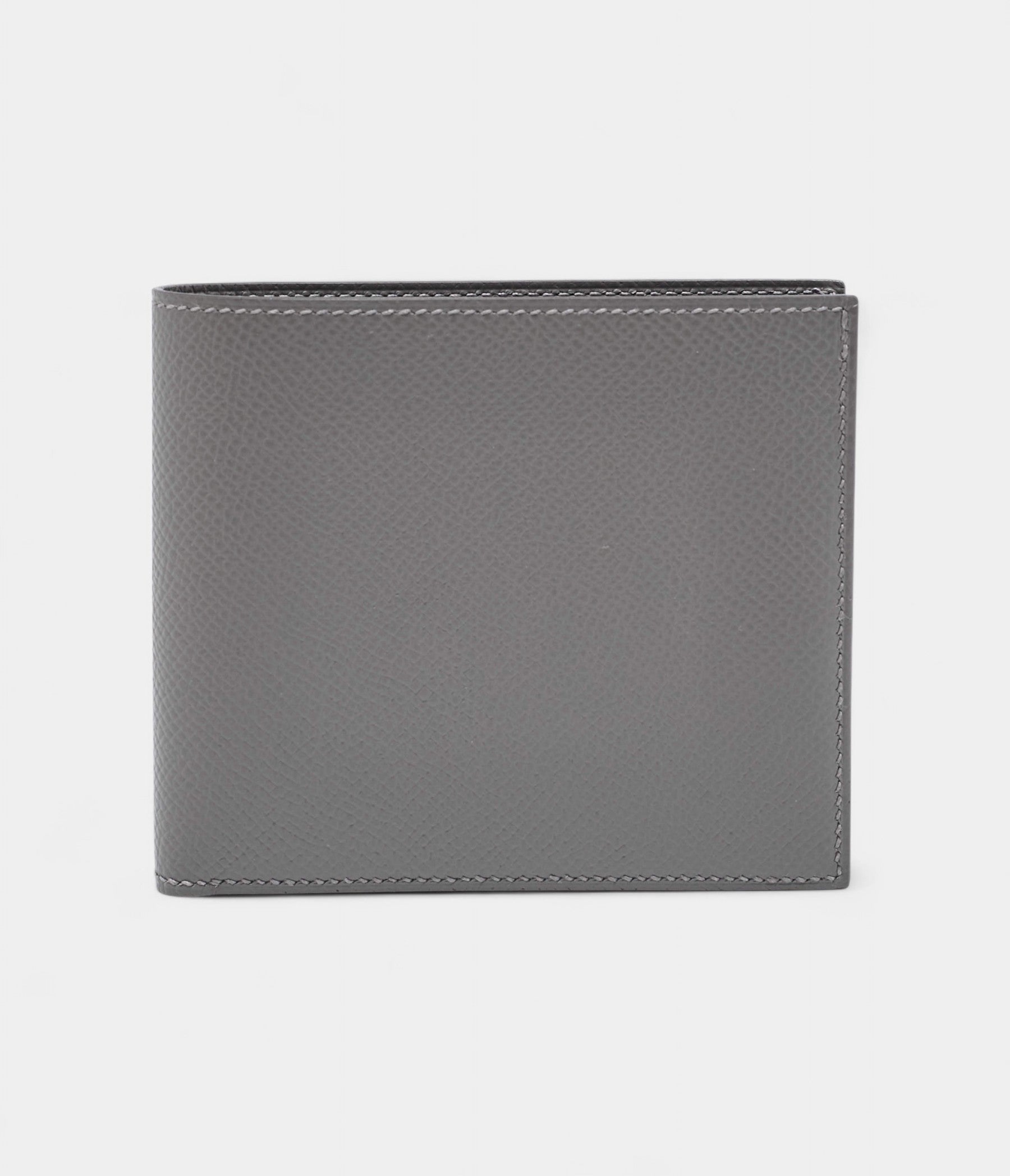 Hermès MC² Copernic Compact Wallet in Gris Epsom Leather