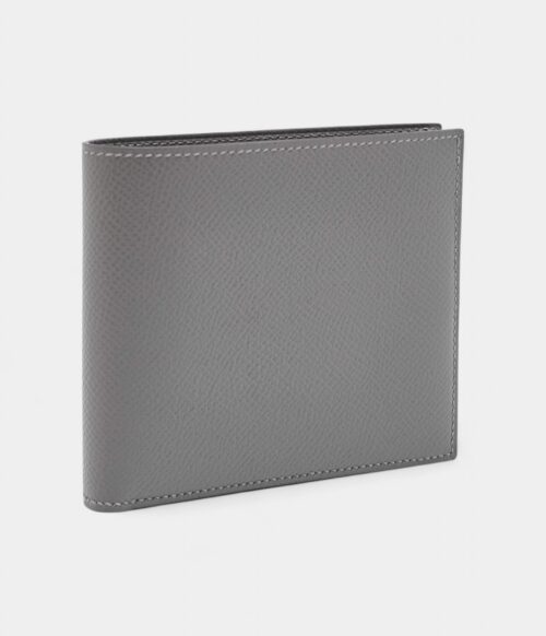 Hermès MC² Copernic Compact Wallet in Gris Epsom Leather