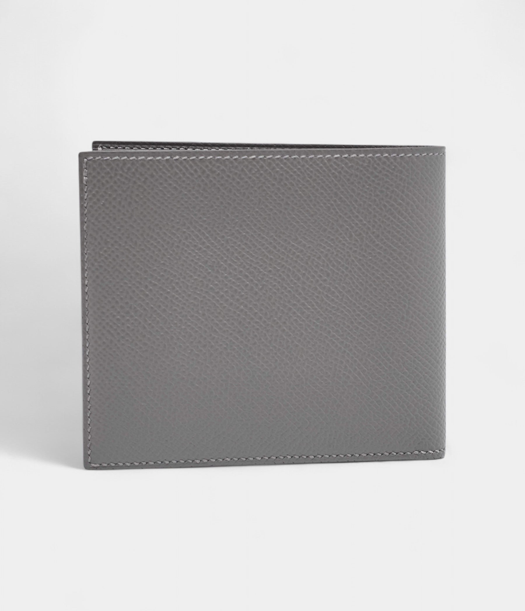 Hermès MC² Copernic Compact Wallet in Gris Epsom Leather
