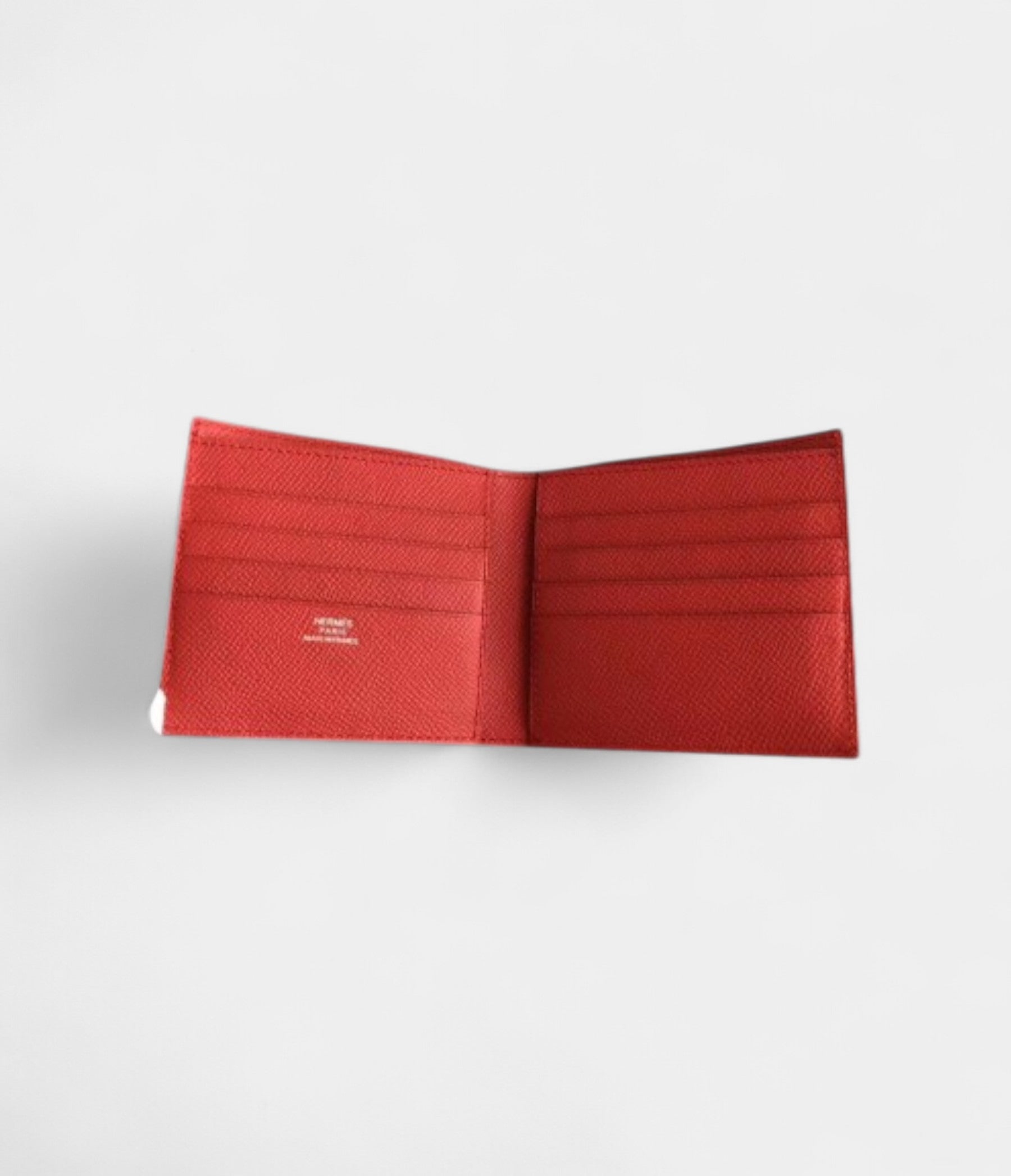 Hermès MC² Copernic Compact Wallet in Pepper Soft Epsom Calfskin
