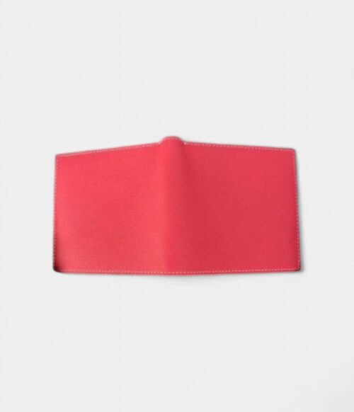 Hermès MC² Copernic Compact Wallet in Rose Red Epsom Leather