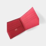 Hermès MC² Copernic Compact Wallet in Rose Red Epsom Leather