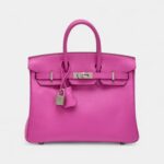 Hermès Magnolia Swift Birkin 25 Palladium Hardware