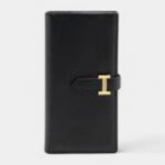 Hermes Maillon To Go Wallet Epsom Black Enermal Buckle Ghw Stamp