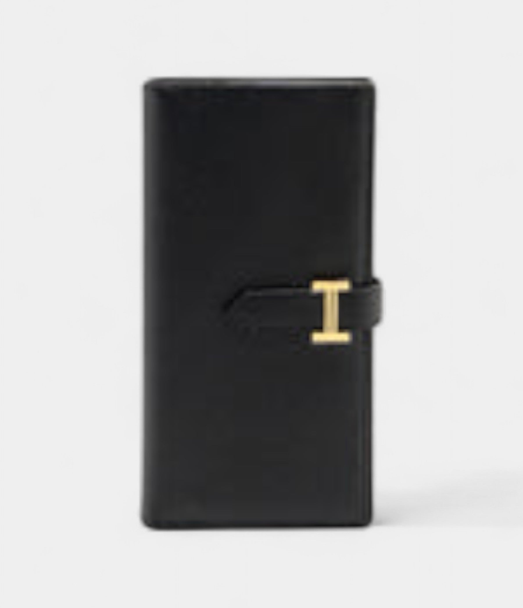 Hermes Maillon To Go Wallet Epsom Black Enermal Buckle Ghw Stamp