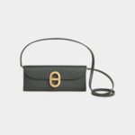 Hermès Maillon To Go Wallet In Vert Mangrove