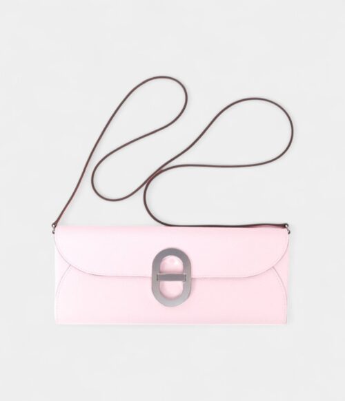 Hermes Maillon To Go Wallet Rose Darling M7 Epsom