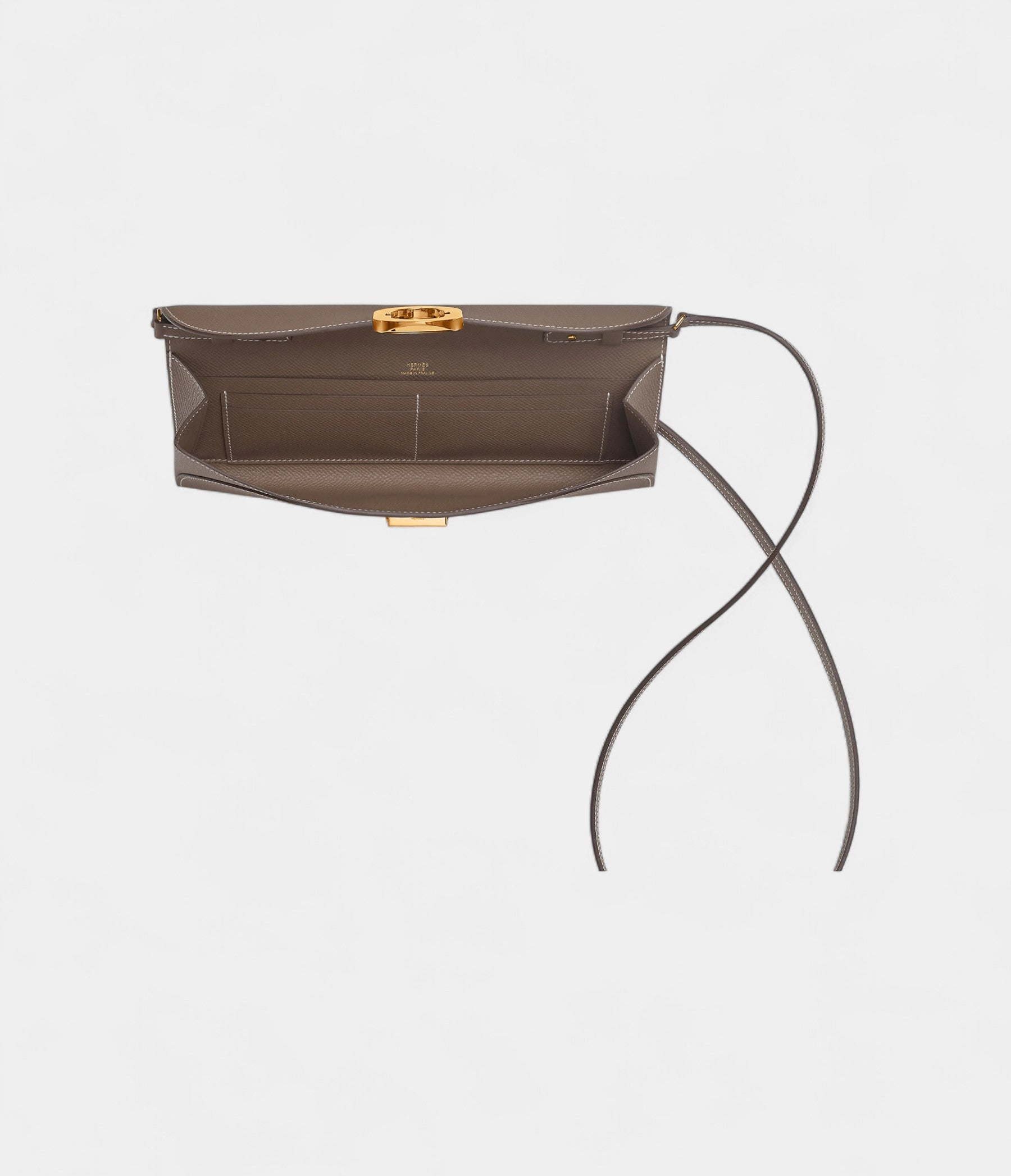 Hermès Maillon To Go Wallet in Étoupe Timeless Neutral
