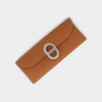 Hermès Maillon To Go Wallet in Gold Epsom with Palladium Hardware