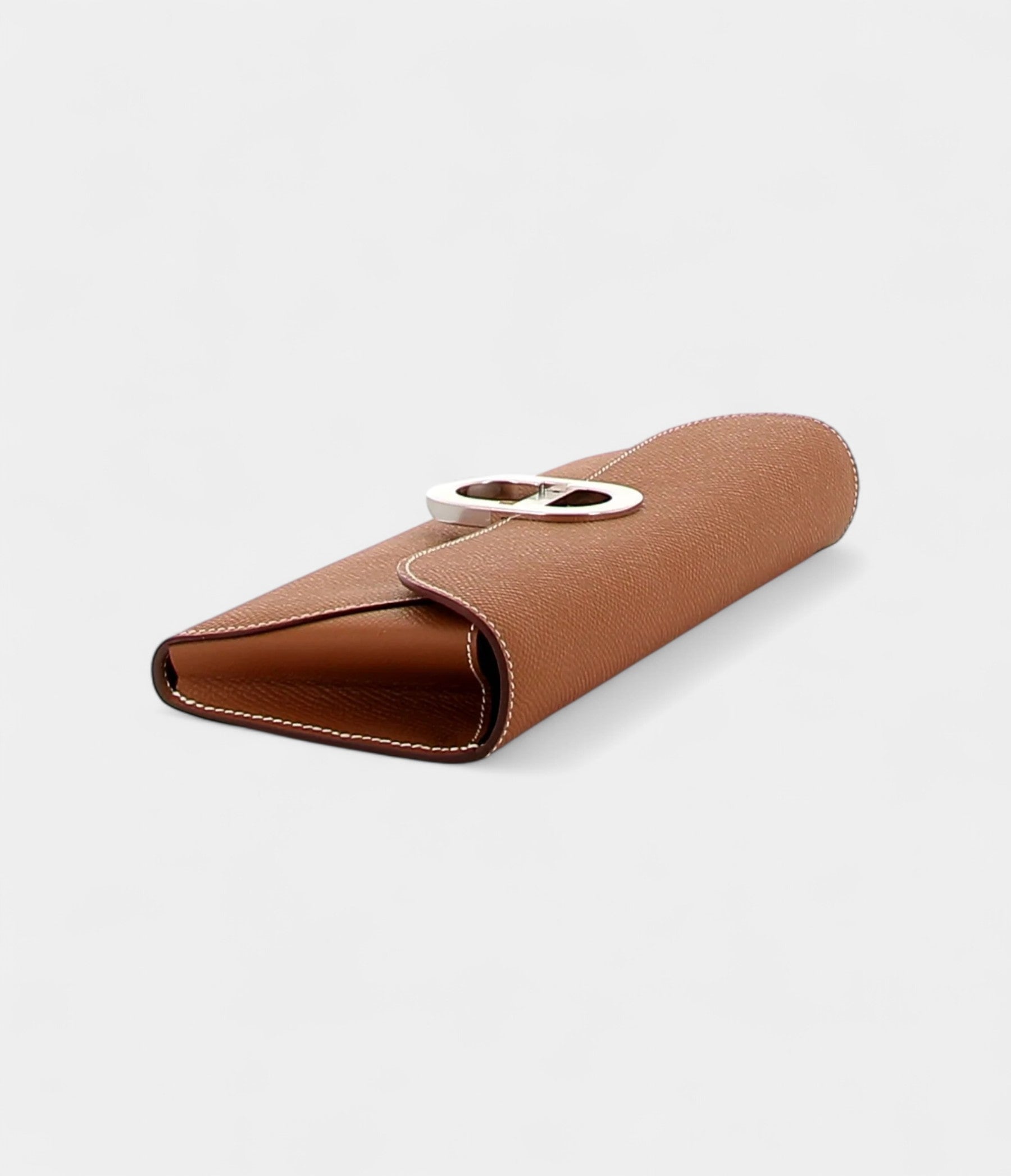 Hermès Maillon To Go Wallet in Gold Epsom with Palladium Hardware