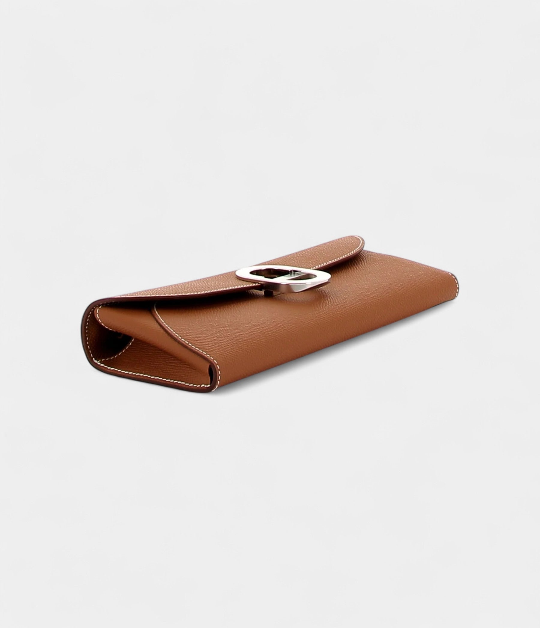 Hermès Maillon To Go Wallet in Gold Epsom with Palladium Hardware