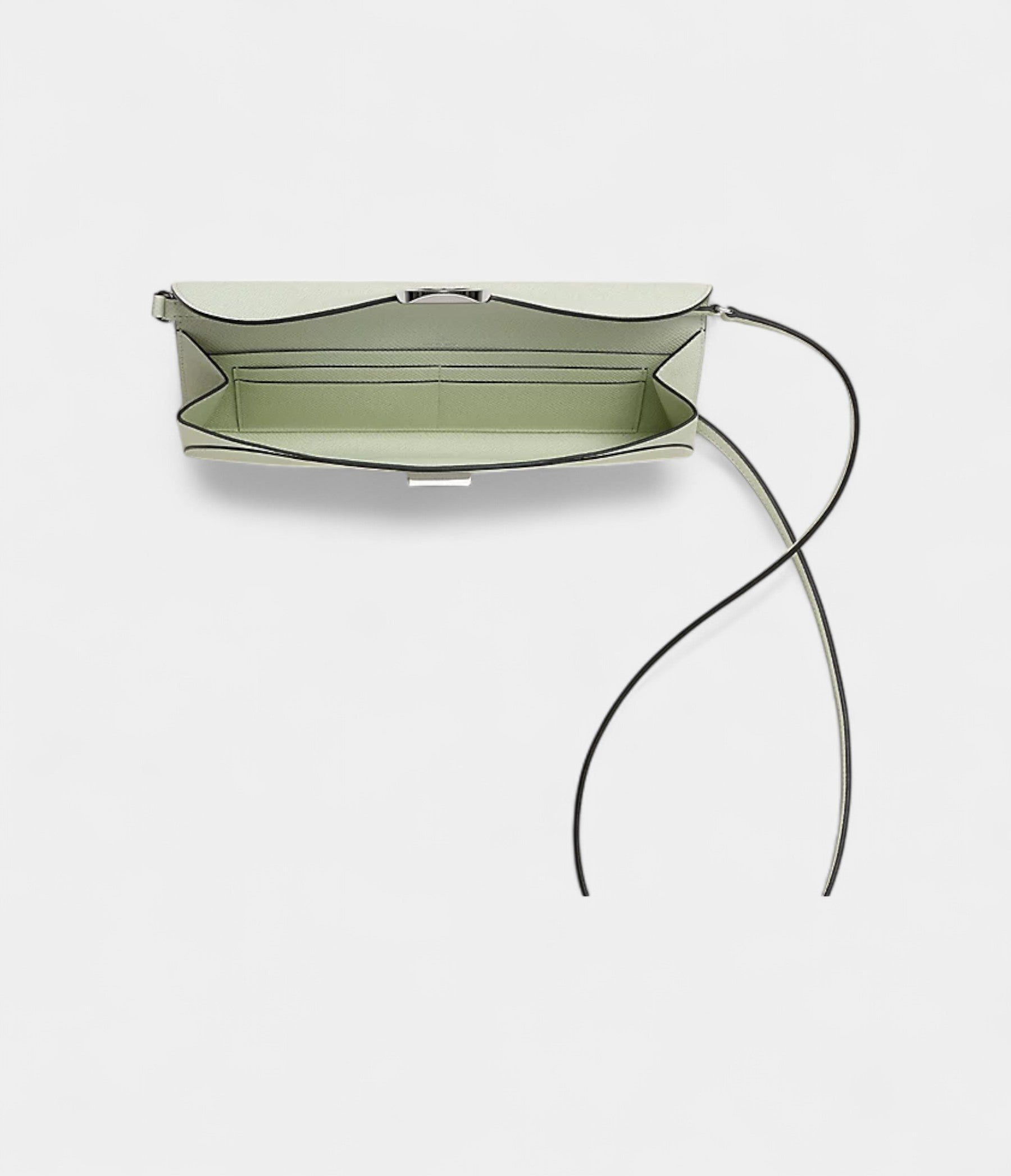 Hermès Maillon To Go Wallet In Vert Fizz