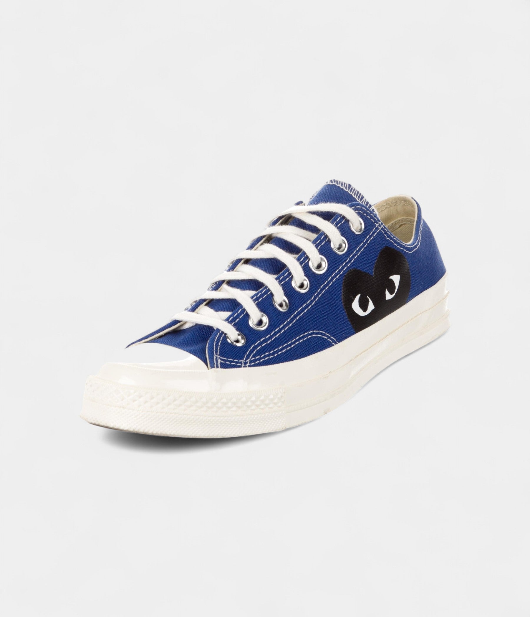 Hermès Men's Comme des Garçons Play Canvas Printed Sneakers