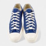Hermès Men's Comme des Garçons Play Canvas Printed Sneakers