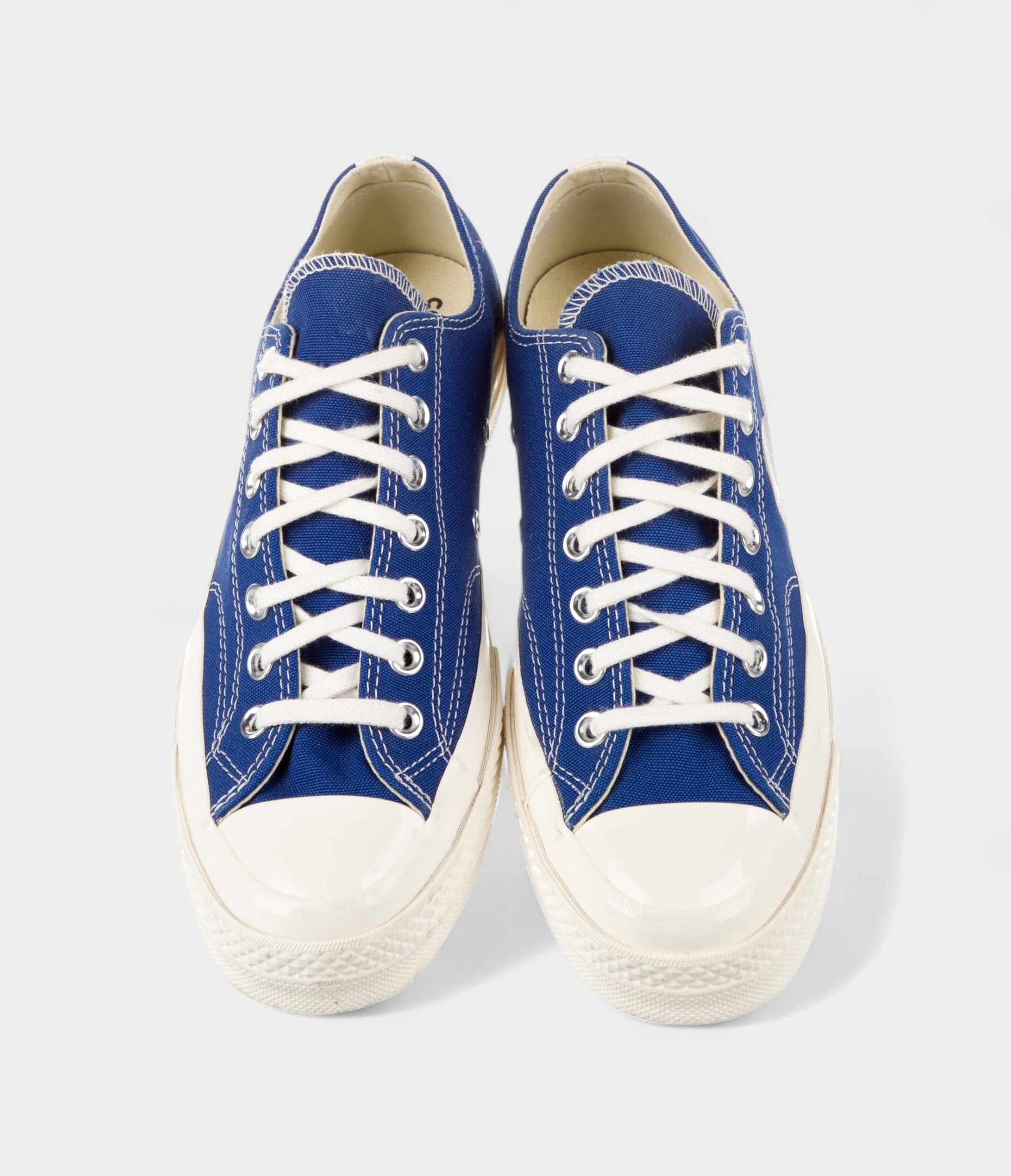 Hermès Men's Comme des Garçons Play Canvas Printed Sneakers