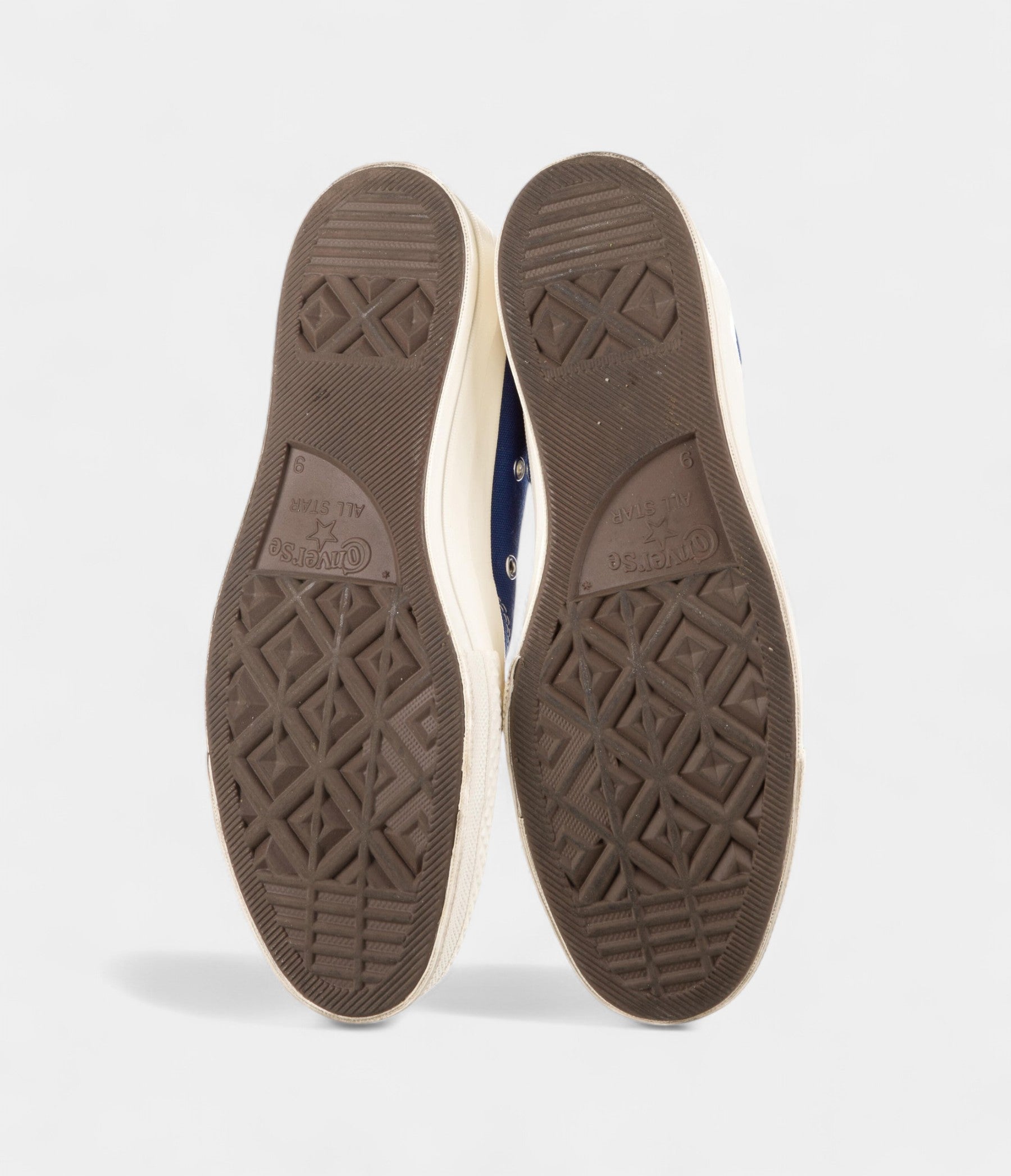 Hermès Men's Comme des Garçons Play Canvas Printed Sneakers