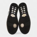 Hermès Men's Leather Colorblock Pattern Sneakers