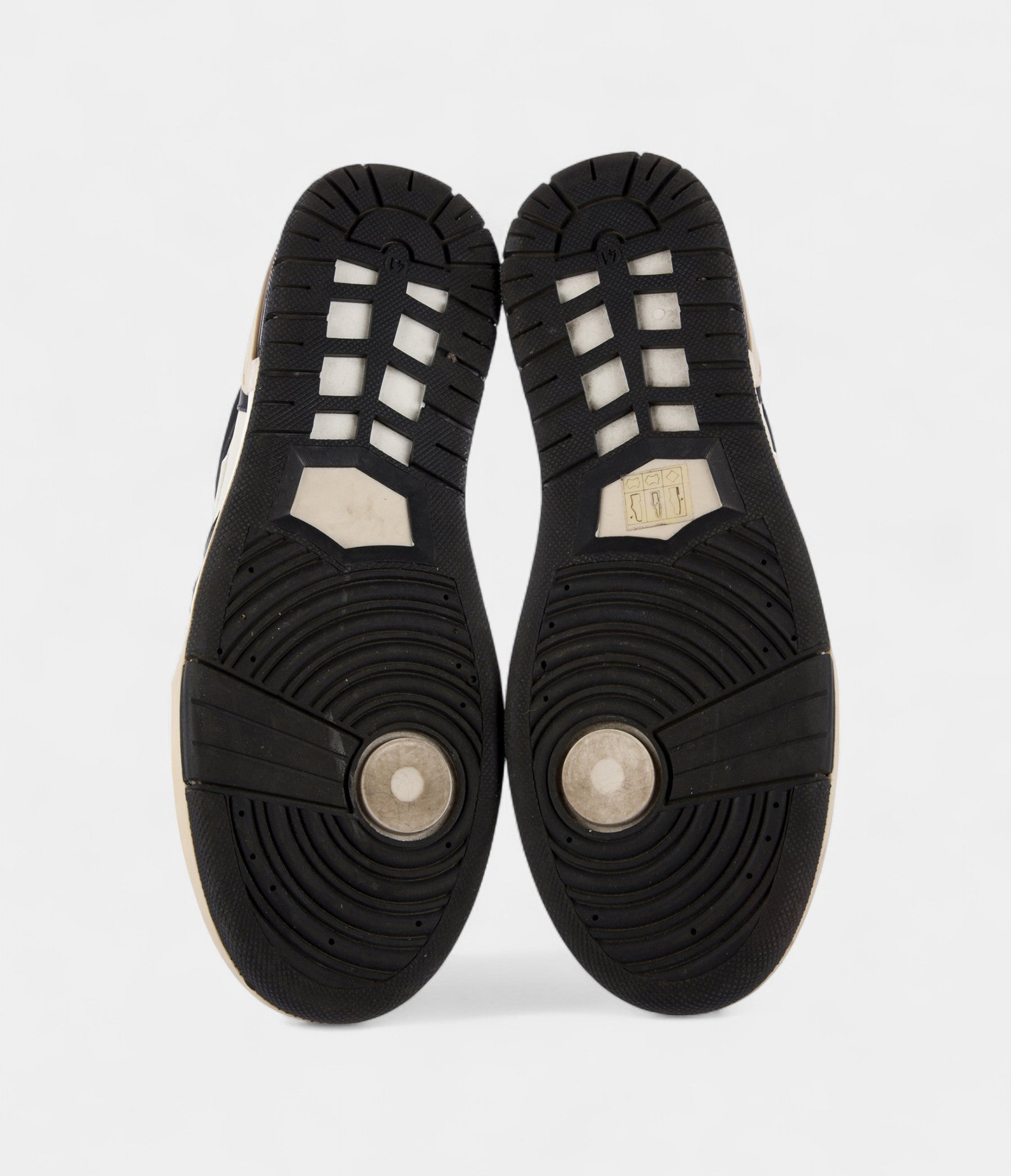 HermesMen_sLeatherColorblockPatternSneakers_5.jpg Hermès Men's Leather Colorblock Pattern Sneakers