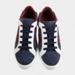 Hermès Men's Leather Printed Sneakers Artistry Timeless Elegance