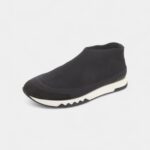 Hermès Men's Sneakers Colorblock Pattern Sock