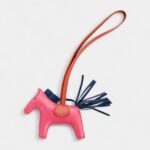 Hermès Milo Lambskin Grigri Rodeo Bag Charm PM