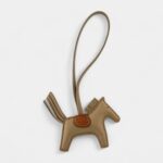 Hermès Milo & Alligator GriGri Rodeo Touch PM Bag Charm Craftsmanship