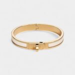 Hermès Mini Clic Kelly Bracelet Crème