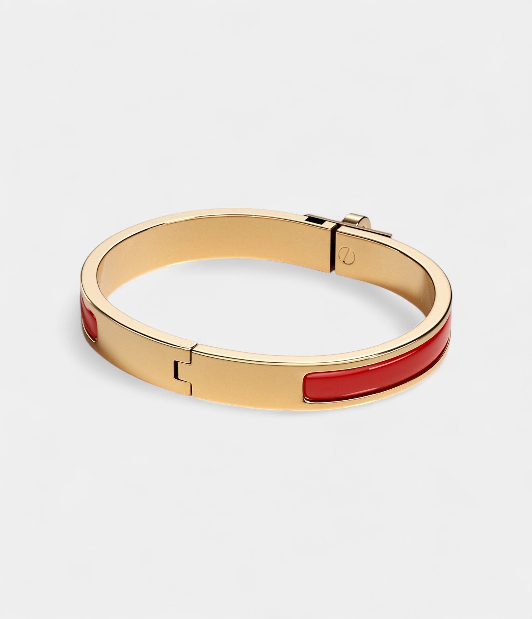 HermesMiniClicKellyBracelet_RougeAmarante_1.jpg Hermès Mini Clic Kelly Bracelet Rouge Amarante