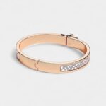 Hermès Mini Clic Kelly Little Hearts Bracelet Dawn