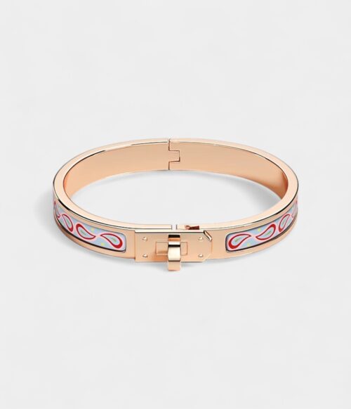 Hermès Mini Clic Kelly Palmettes Composées Bracelet Croisière
